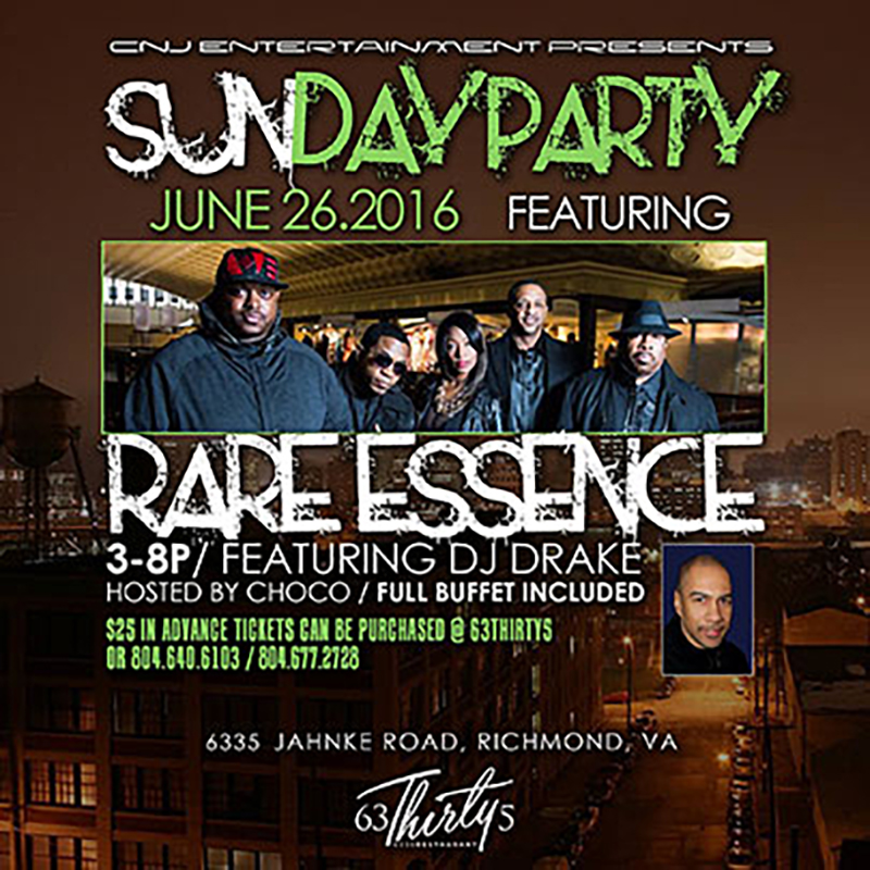 SunDay Party featuring Rare Essence